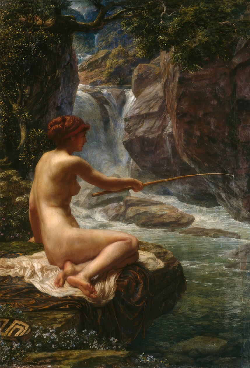 Bäckens nymf av Edward John Poynter