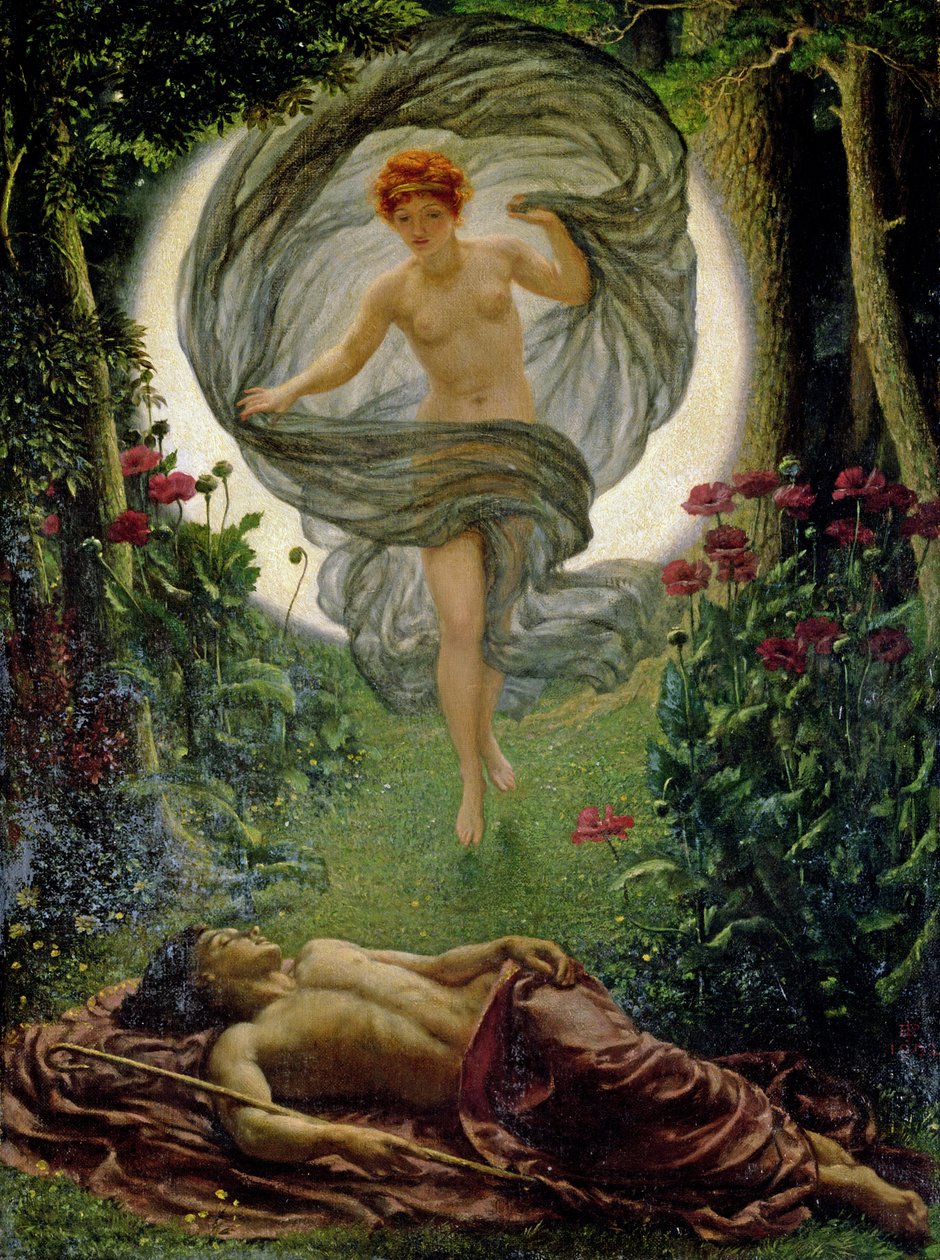 Visionen om Endymion av Edward John Poynter