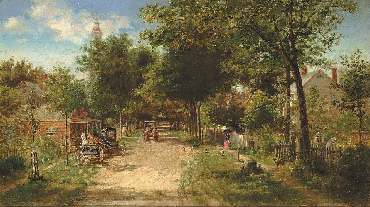Lanthandeln av Edward Lamson Henry