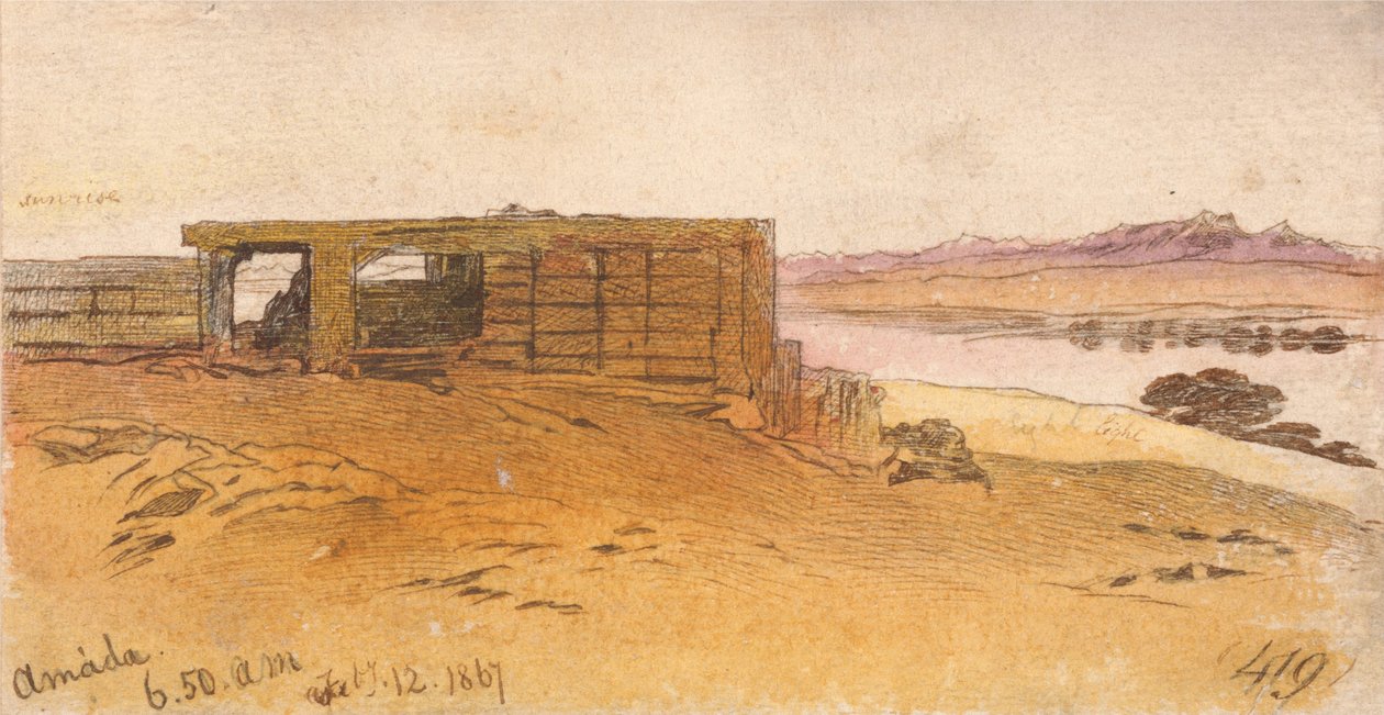 Amada, kl. 06.50, 12 februari 1867 (419) av Edward Lear