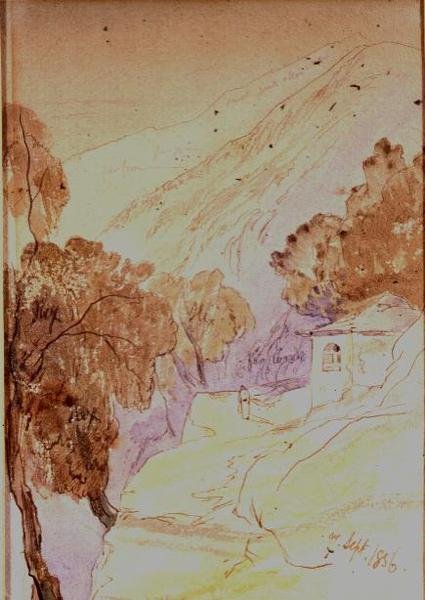 Athos av Edward Lear
