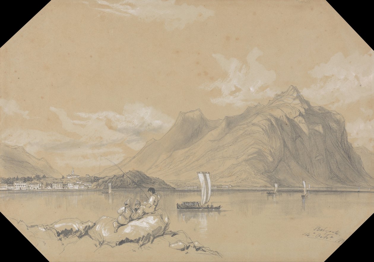 Balgrate. 14. Oktober. 1837 av Edward Lear
