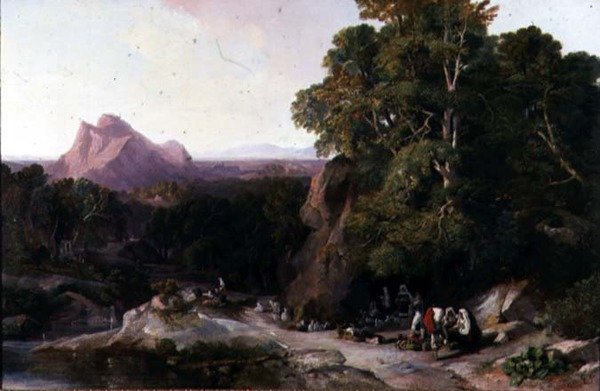 Medborgare i Subiaco av Edward Lear