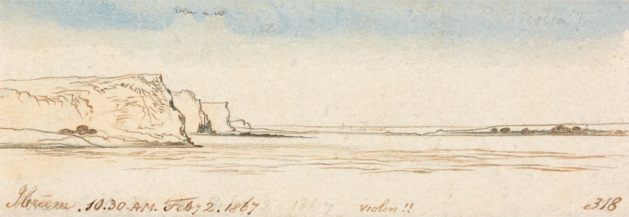 Ibreem, kl. 10.30, 2 februari 1867 (318) av Edward Lear