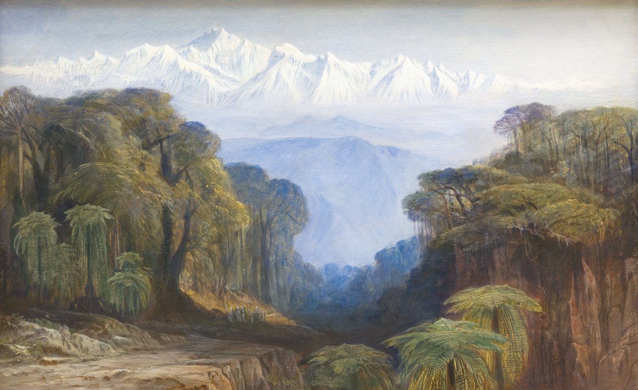 Kinchinjunga, av Edward Lear