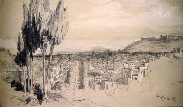 Neapel av Edward Lear