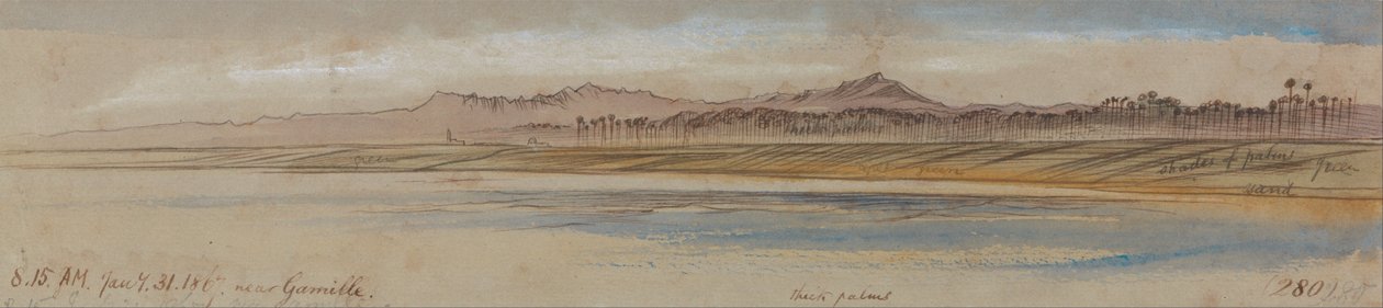 Nära Gamille av Edward Lear