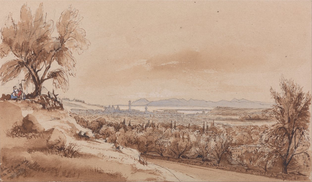 Trevligt från Genoa Road av Edward Lear