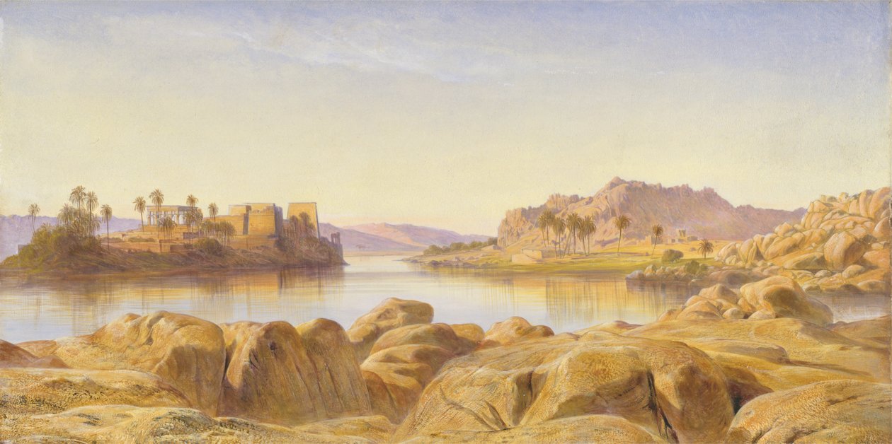 Philae, Egypten av Edward Lear