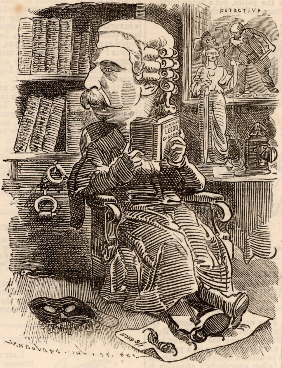 Porträtt av Howard Vincent av Edward Linley Sambourne
