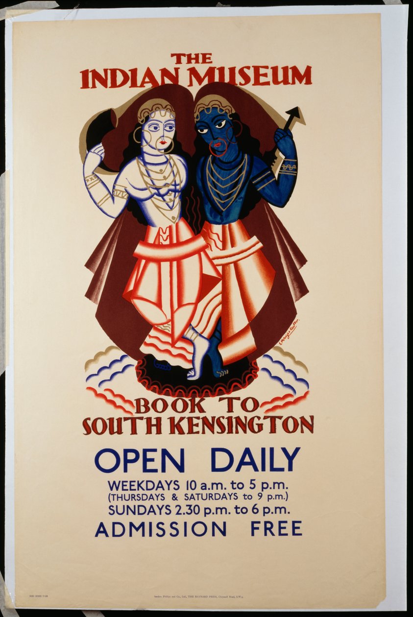 Det indiska museet av Edward McKnight Kauffer