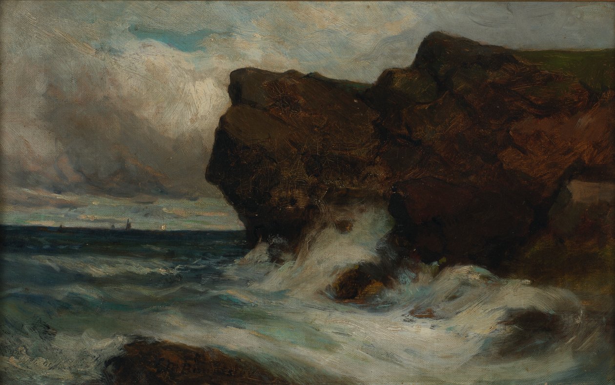 Ocean Cliffs, 1881. av Edward Mitchell Bannister