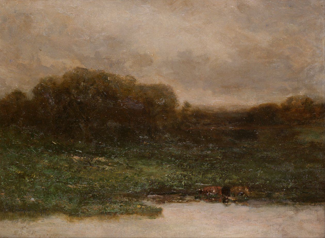 Sommarskymning av Edward Mitchell Bannister