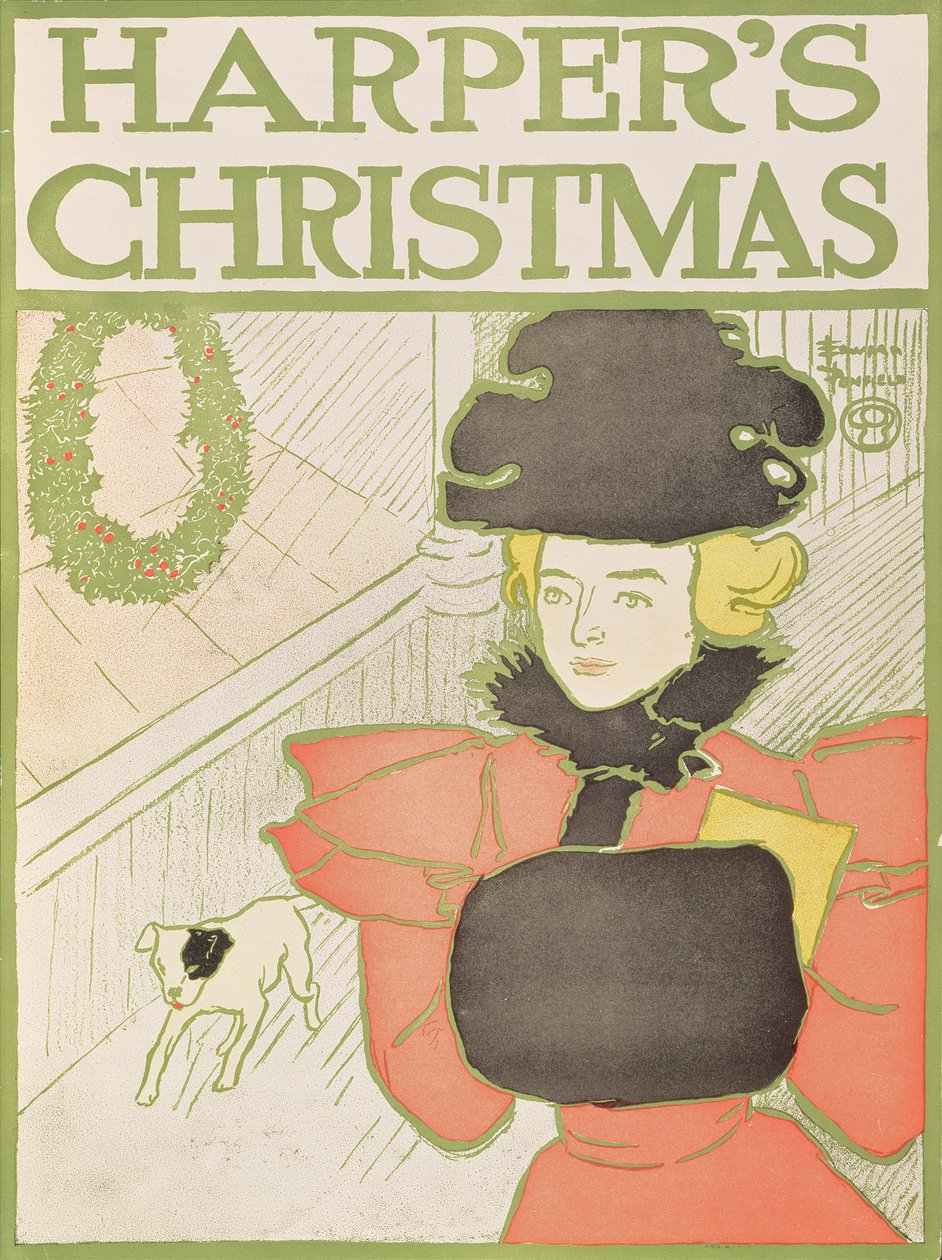 Harpers jul av Edward Penfield
