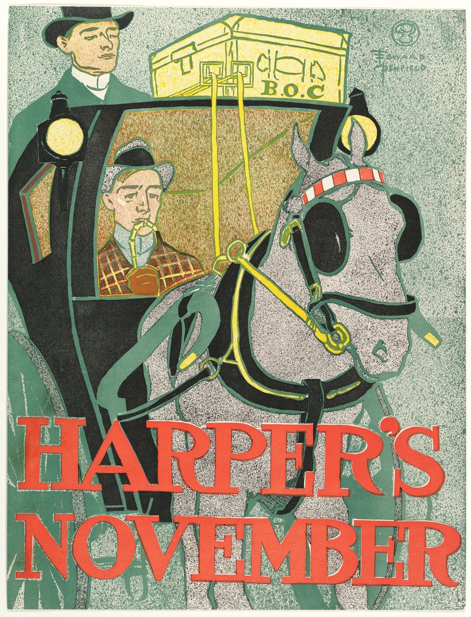Harpers New Monthly Magazine, november 1896 av Edward Penfield