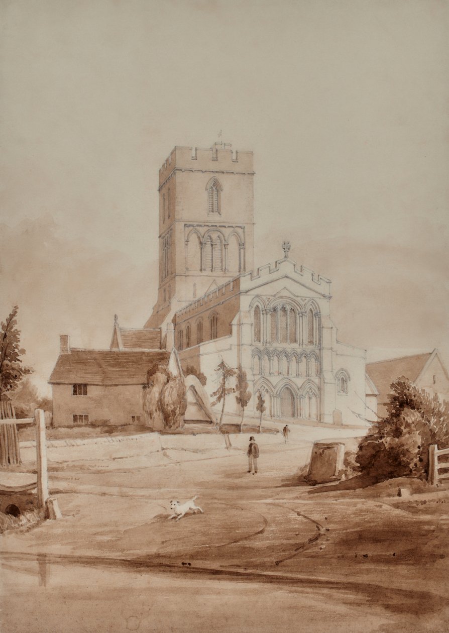Katedral och figur av Edward Pretty