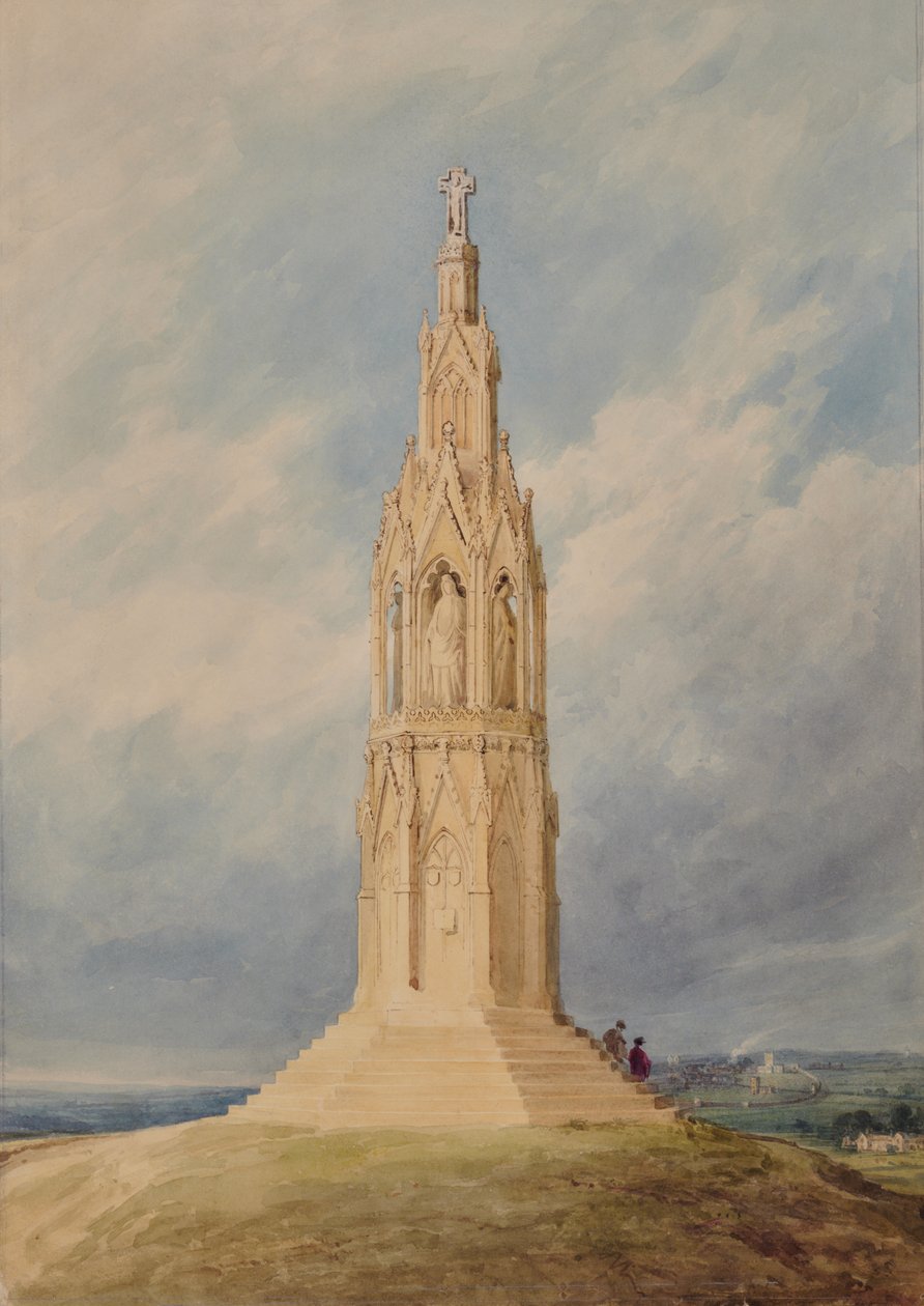 Ebanor Cross, Northampton av Edward Pretty