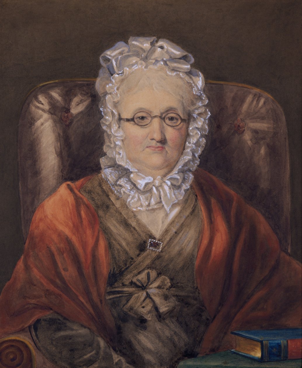 Mrs John Charles, änka efter löjtnant Charles av Edward Pretty