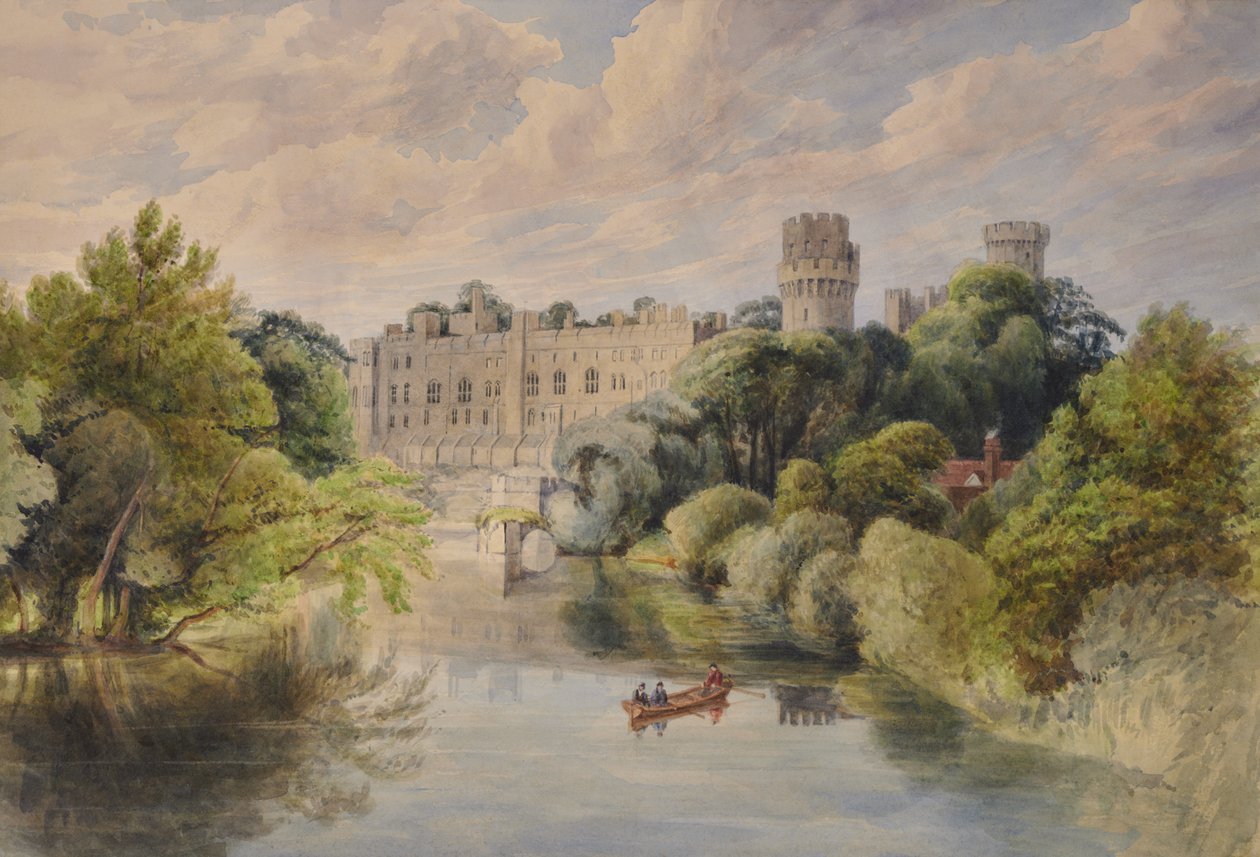 Warwick slott av Edward Pretty
