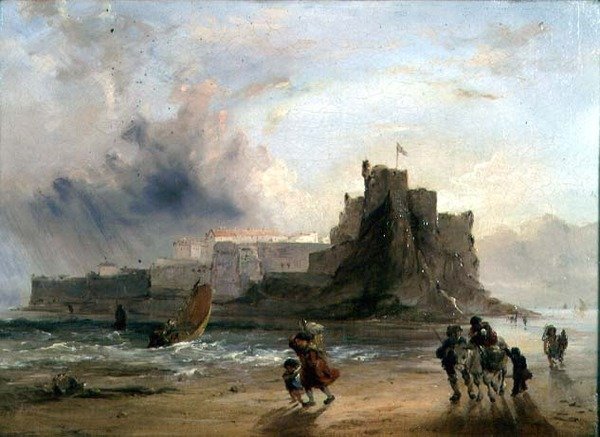 Elizabeth Castle, Jersey av Edward Pritchard