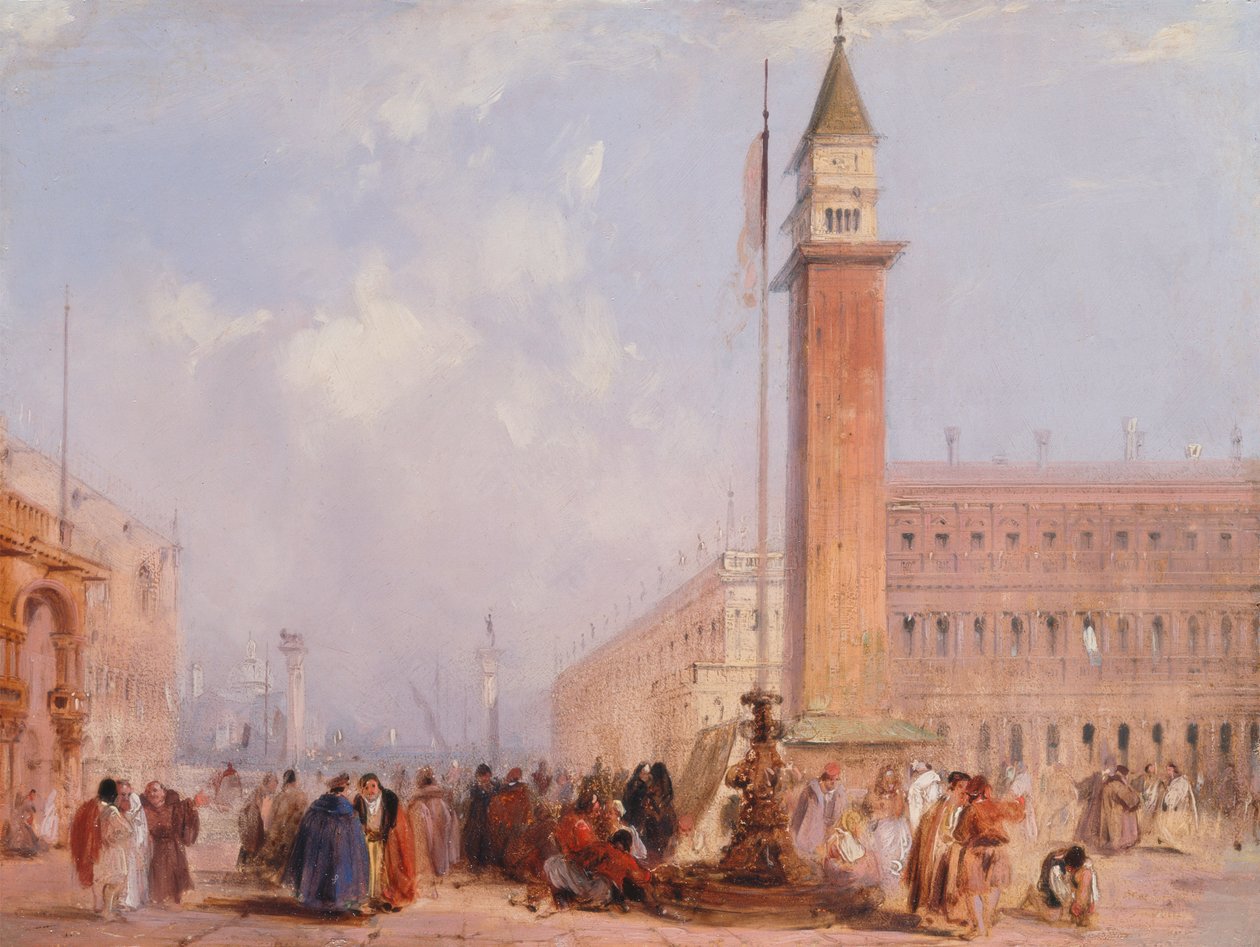 Piazzetta, Venedig av Edward Pritchett