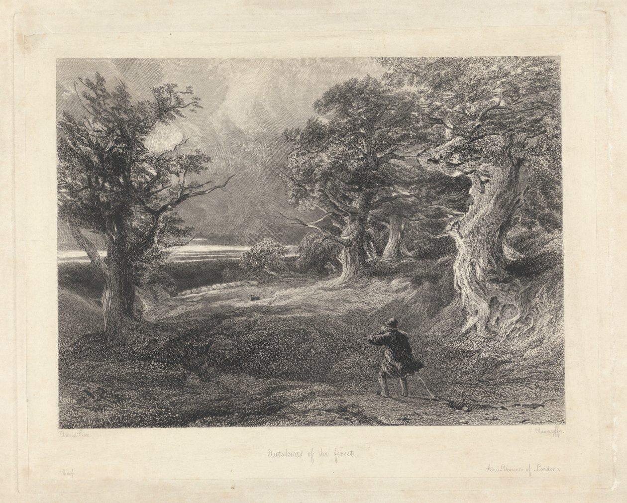 Utkanten av skogen av Edward Radclyffe