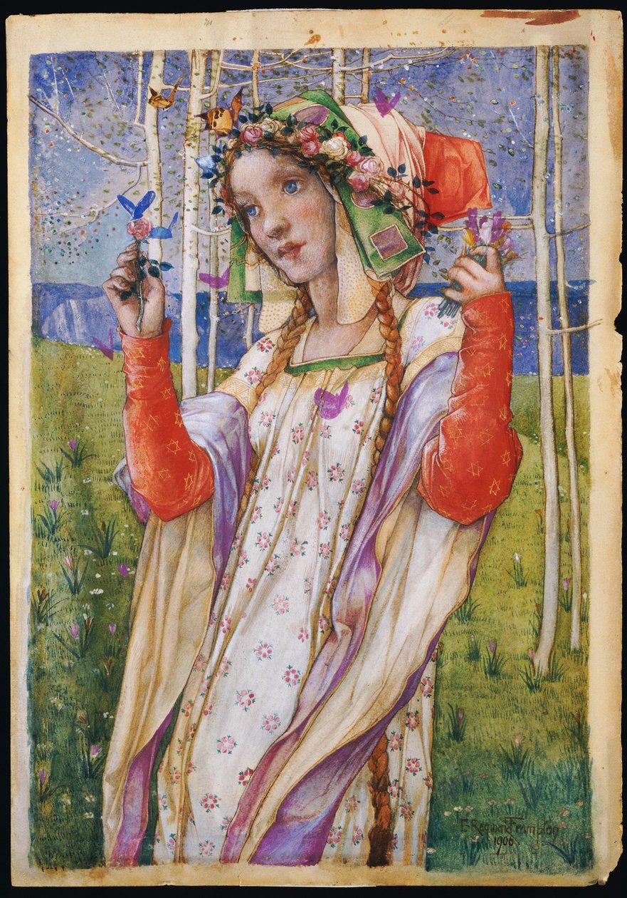 Sagolandet, 1906 av Edward Reginald Frampton