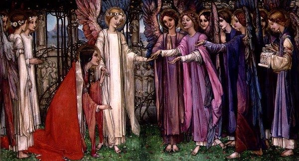 St. Catherine av Edward Reginald Frampton