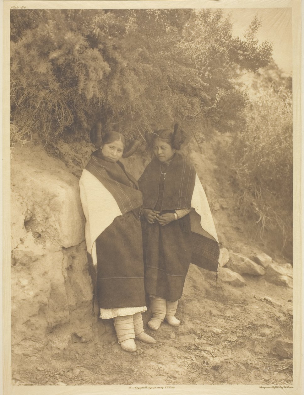 På Trysting Place av Edward S. Curtis