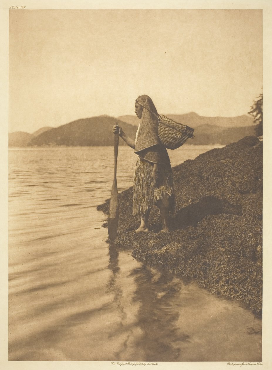 Tångsamlaren av Edward S. Curtis