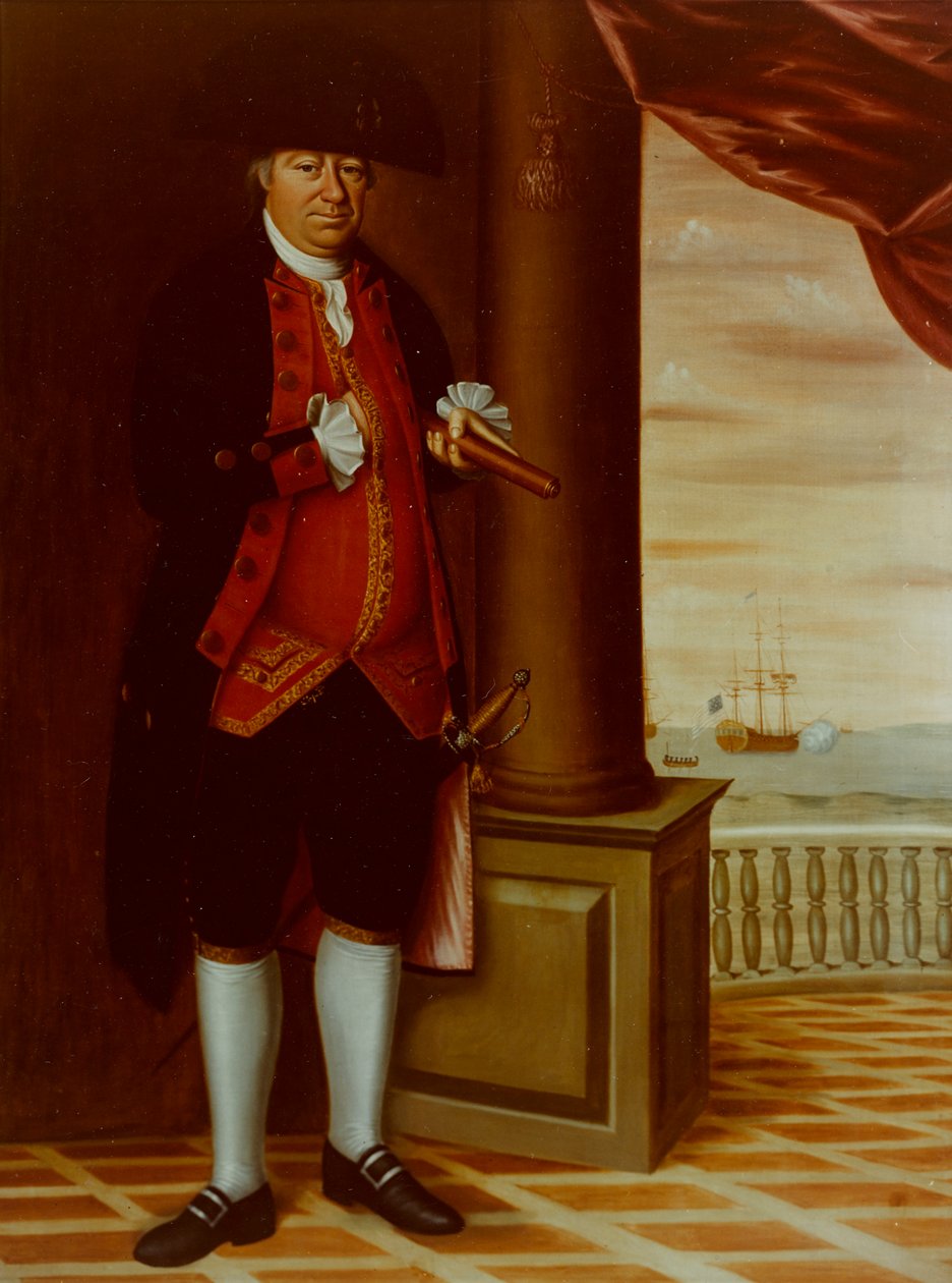 Kommendörkapten Abraham Whipple av Edward Savage
