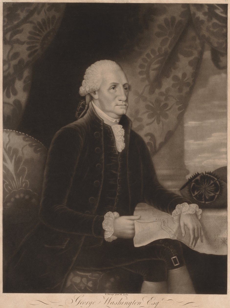 George Washington, 1793. av Edward Savage