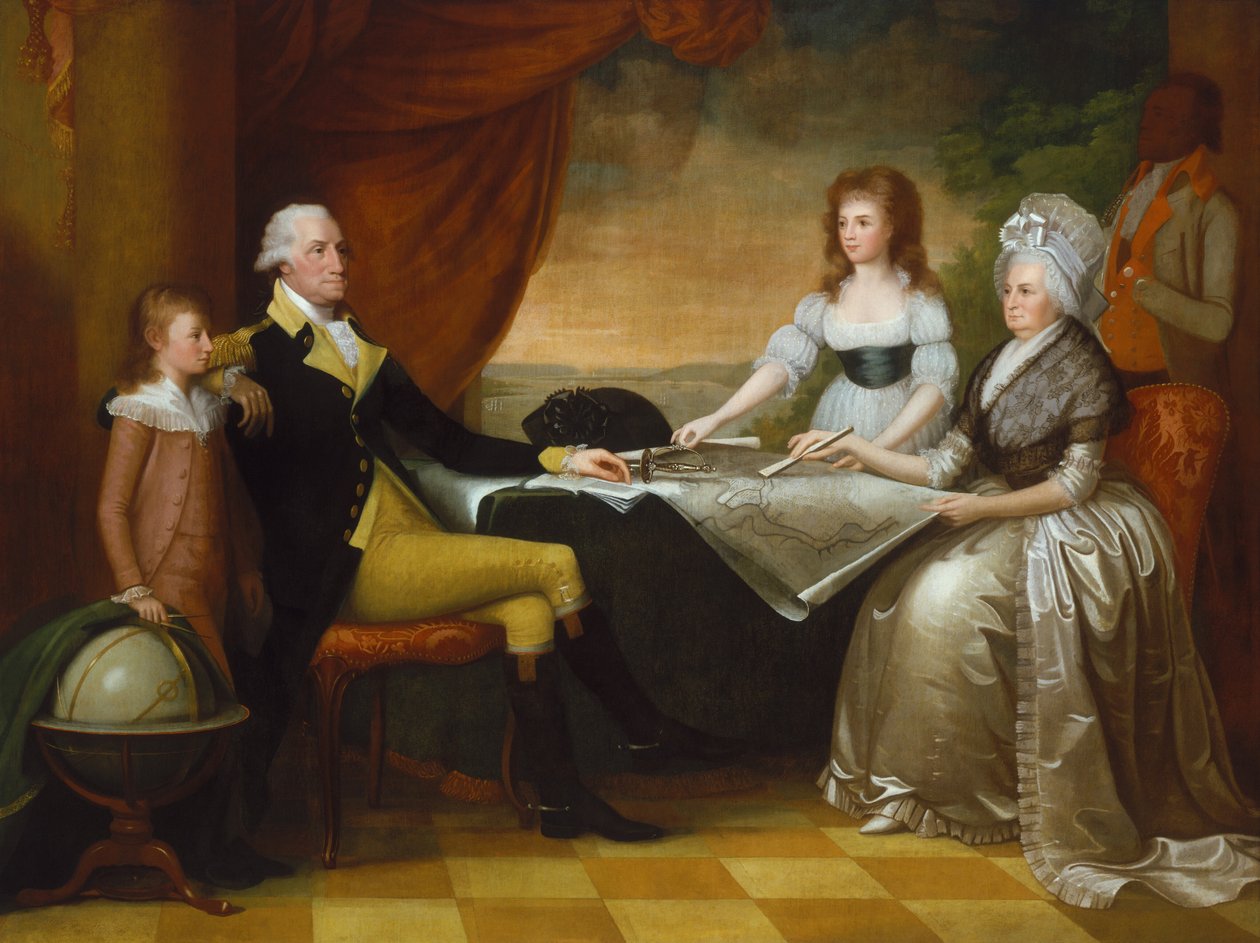 Familjen Washington av Edward Savage