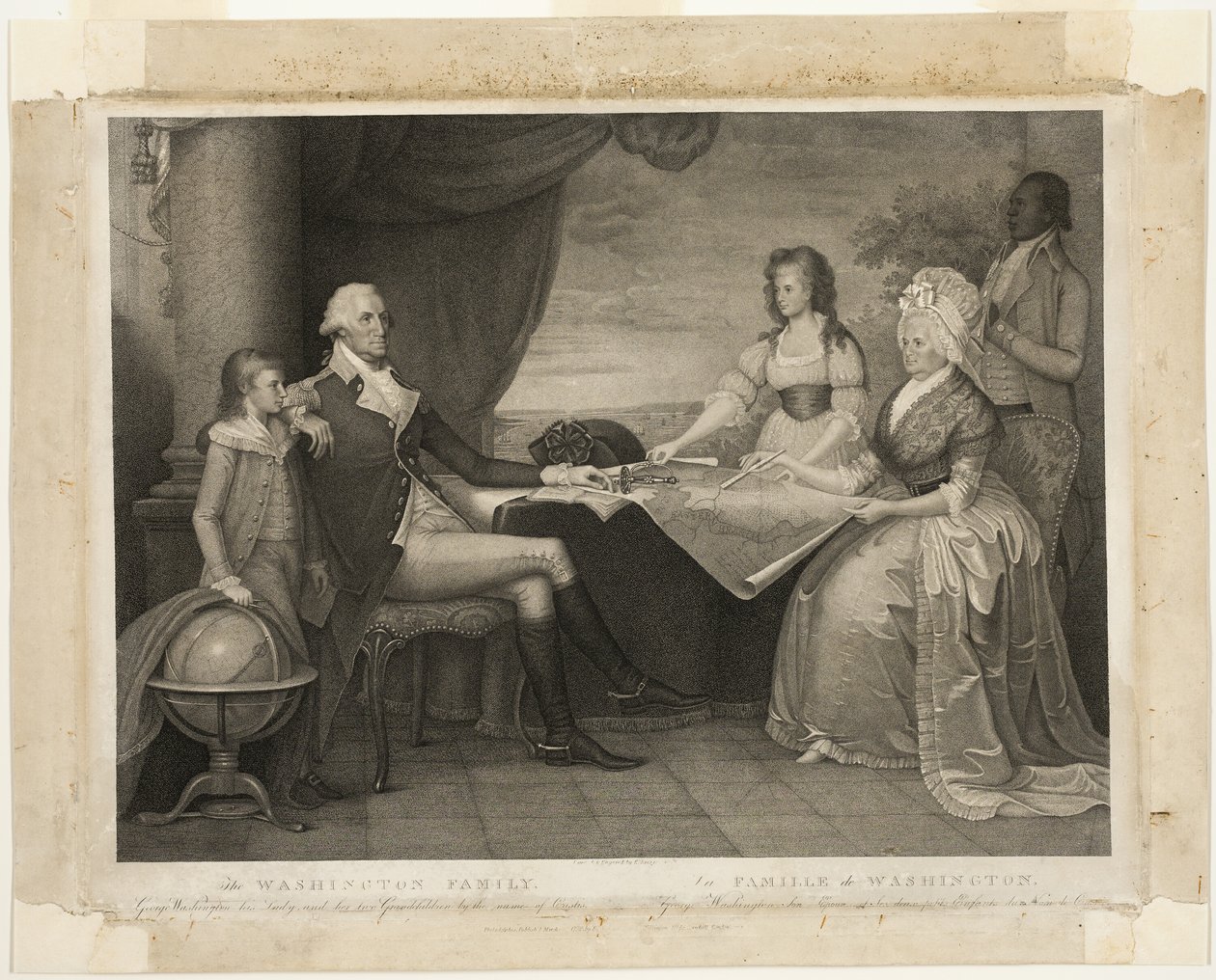 Familjen Washington av Edward Savage