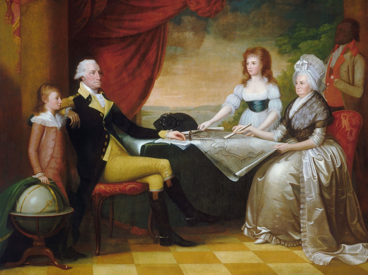 Familjen Washington av Edward Savage