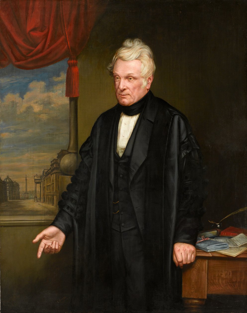 John Clayton (olja på duk) av Edward Sawyer