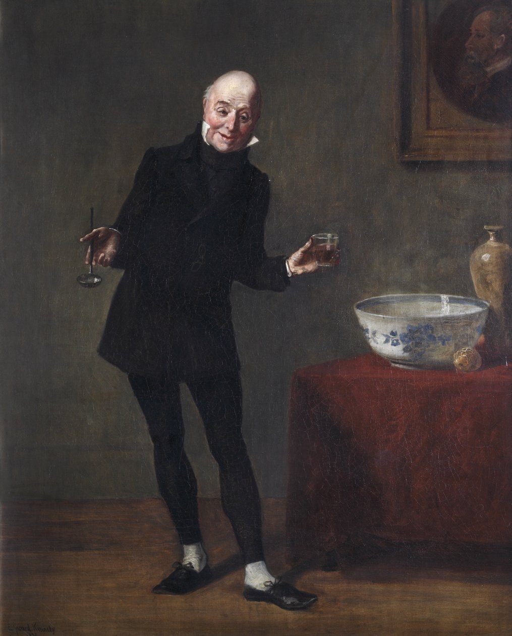 Mr Micawber, 1837 av Edward Sherard Kennedy