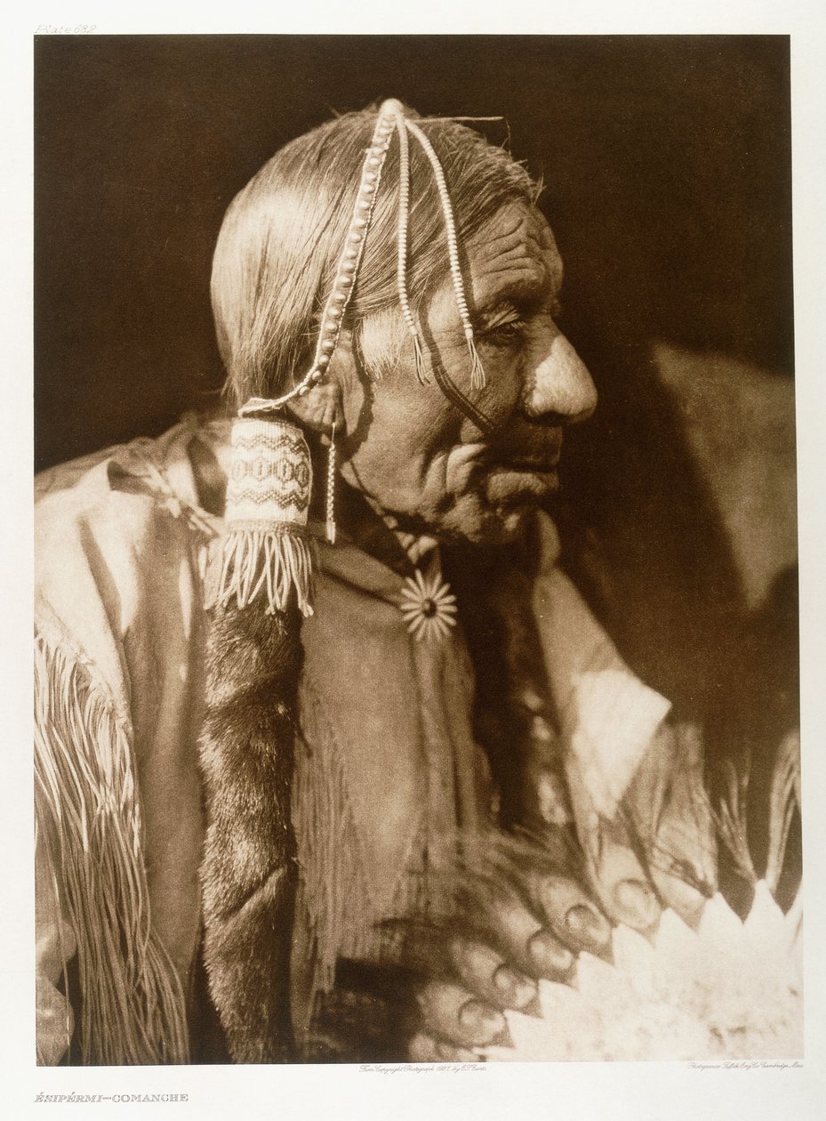 Espermi-Comanche av Edward Sheriff (after) Curtis