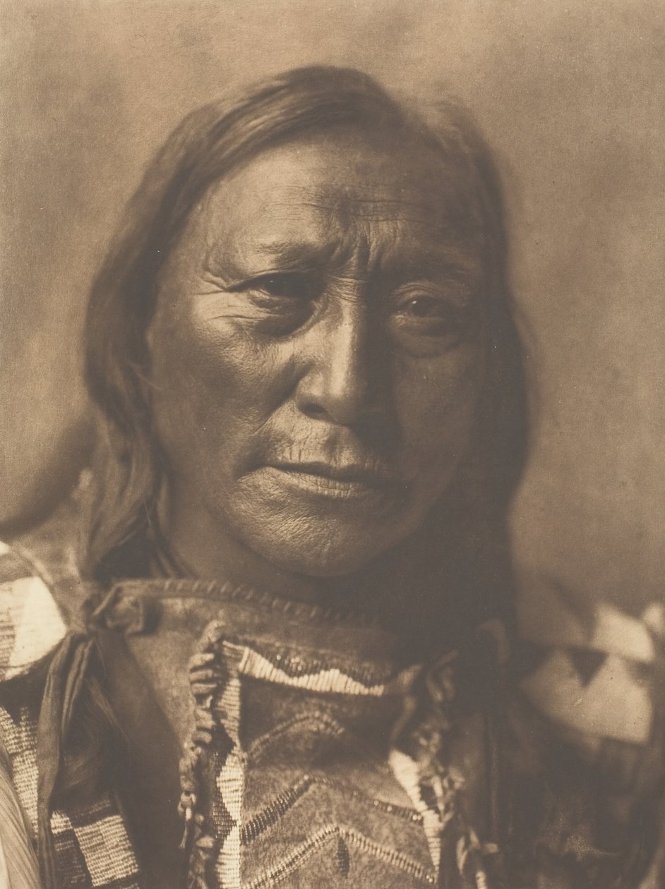 Ihålig hornbjörn, 1907. av Edward Sheriff Curtis