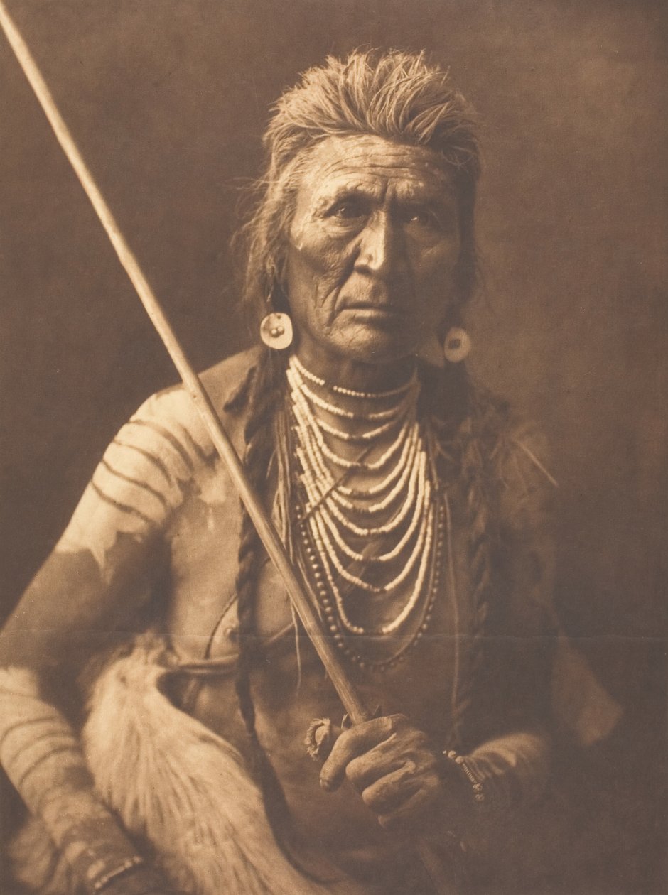 Wolf - Apsaroke, 1908. av Edward Sheriff Curtis
