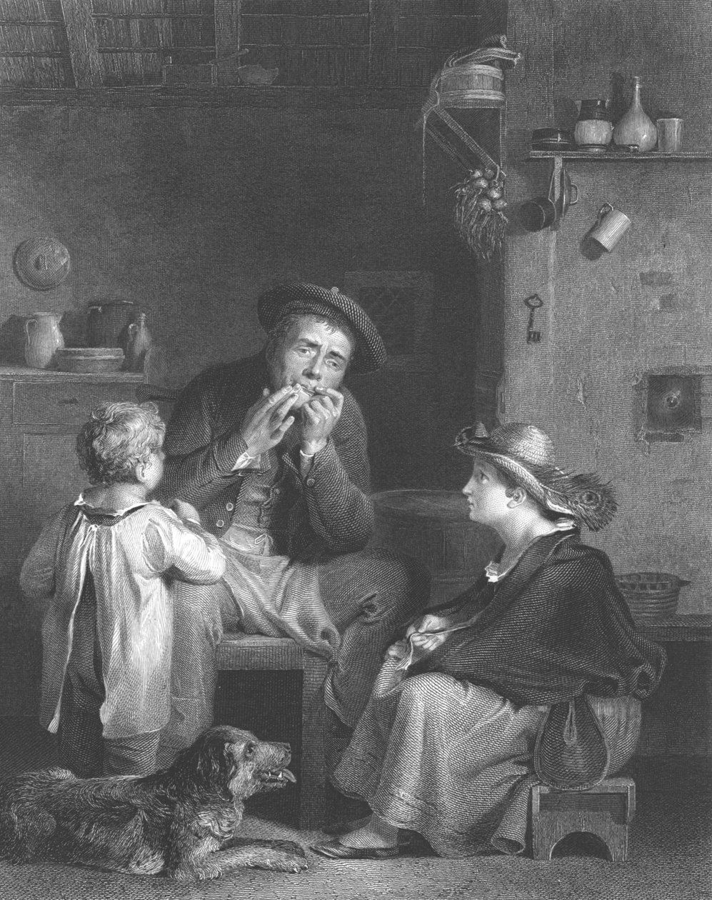 The Jews Harp, c1808 av Edward Smith
