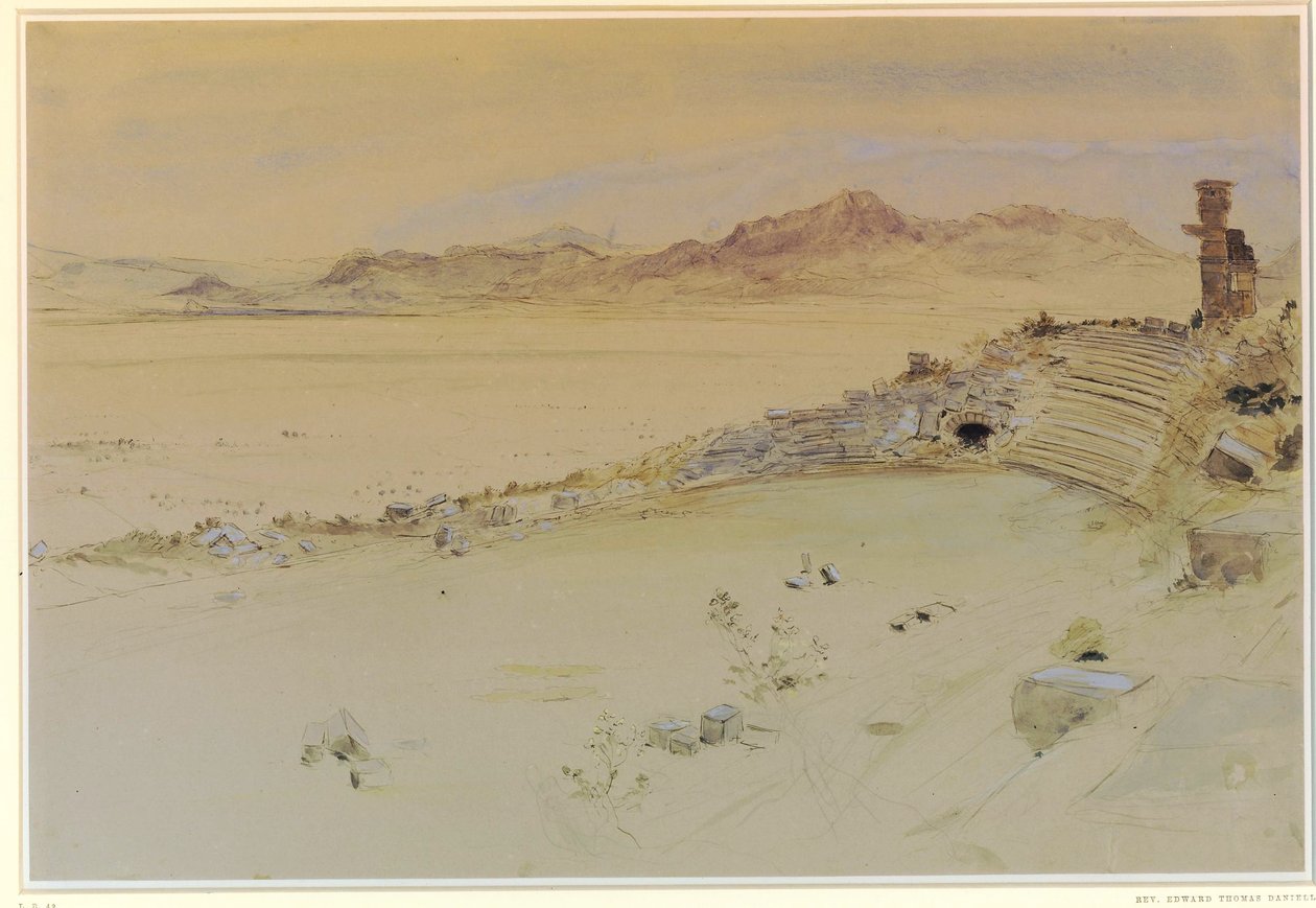 Stadion i Cibyra av Edward Thomas Daniell