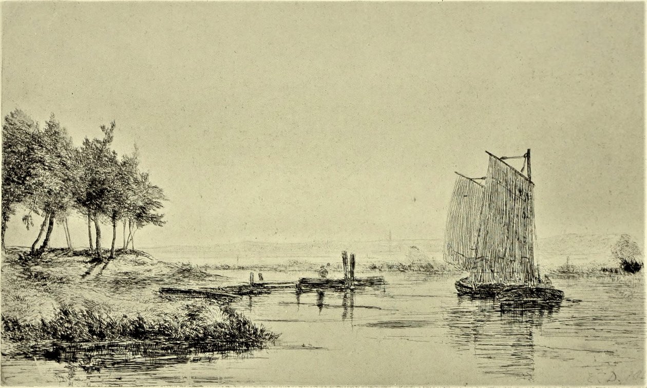 Utsikt över Whitlingam av Edward Thomas Daniell