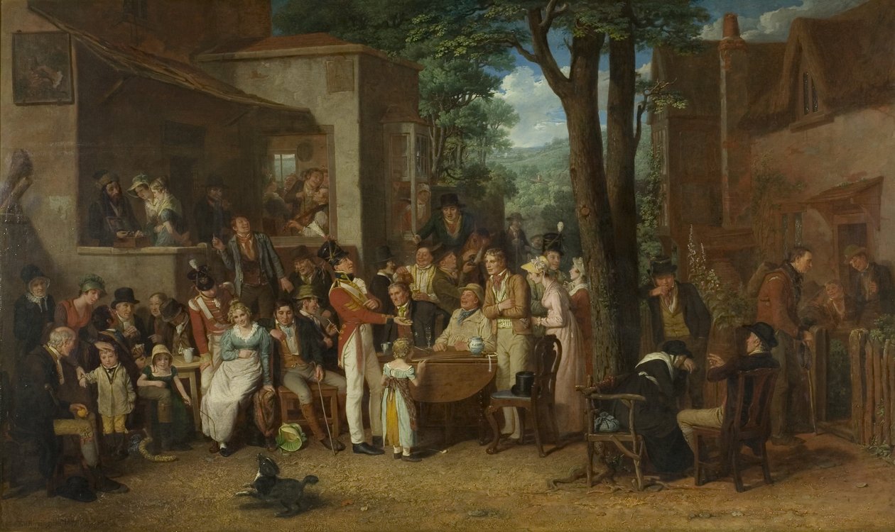 Ett rekryteringsparti av Edward Villiers Rippingille