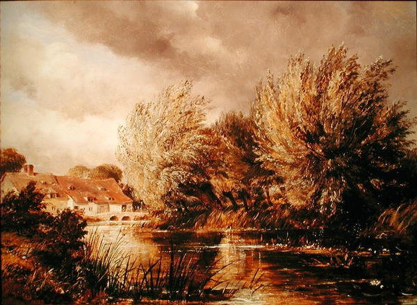 Beard-Mill, nära Oxford av Edward William Cooke