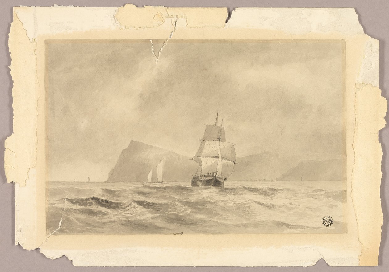 Utanför Whitby av Edward William Cooke