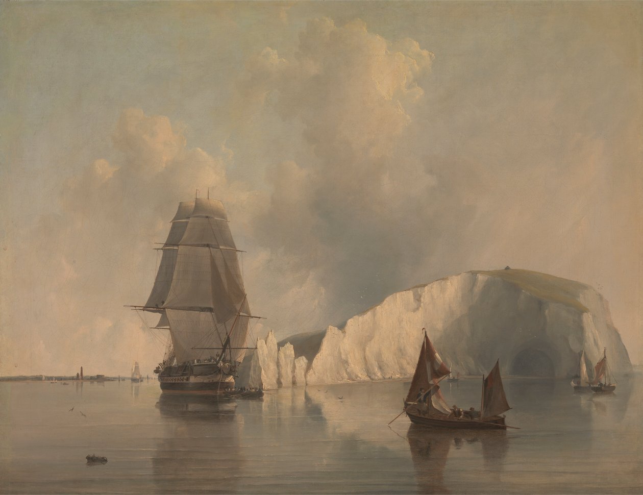 Off the Needles, Isle of Wight av Edward William Cooke