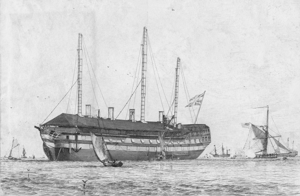 Hastings. Sjuttiofyra, 1829. av Edward William Cooke
