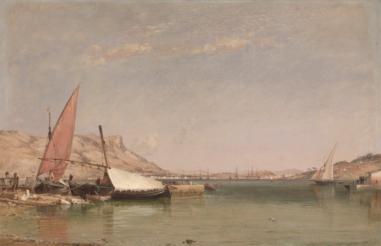 Toulon (?) av Edward William Cooke