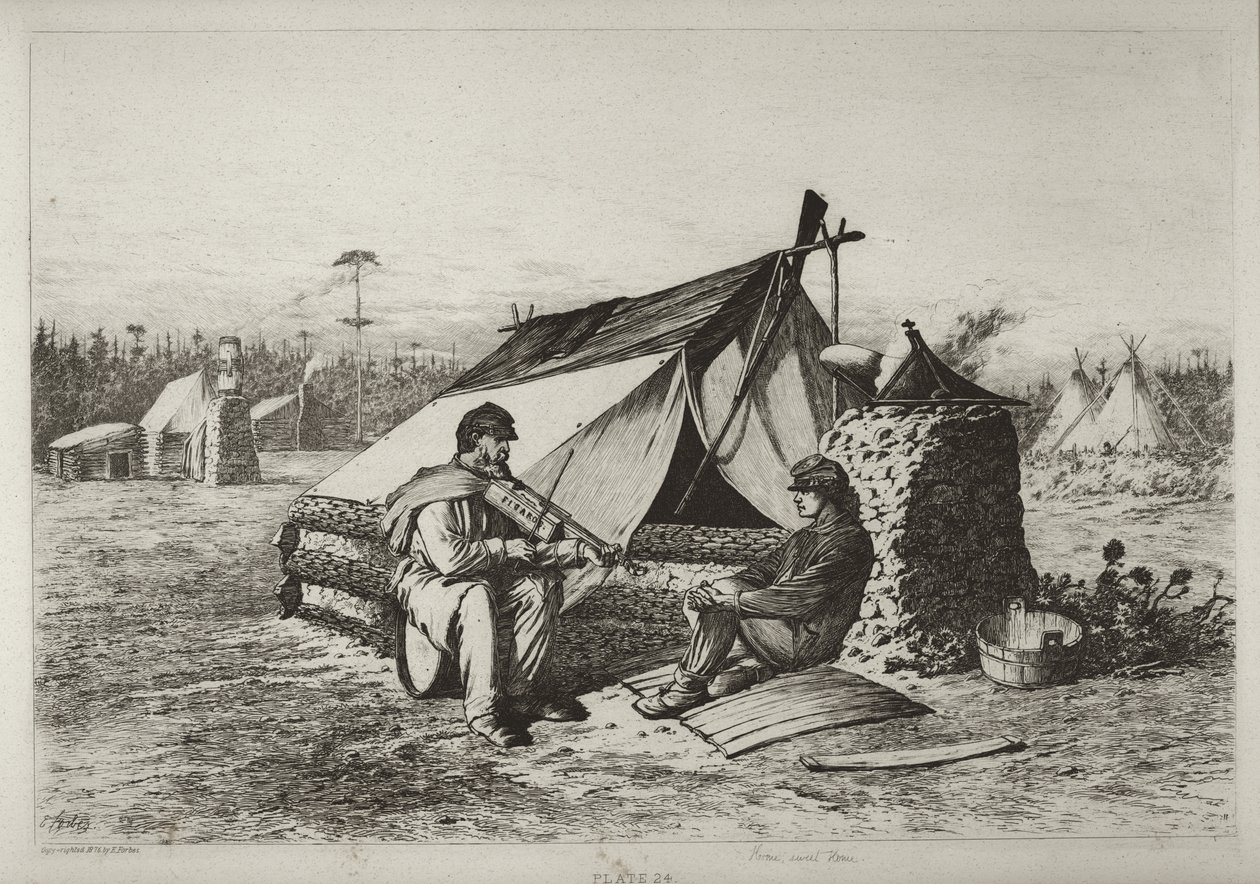 Home, Sweet Home, by Edwin Forbes av Edwin Austin Forbes